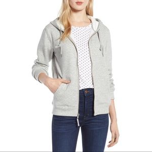 SOLD NWT J Crew Velour-lined Sweatshirt/Hoodie